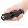 Heißer Verkauf billiger SK68 Zoom Verstellbarer Fokus 3 Modi Best Mini Promotion Geschenk Portable Small Taschenlampe mit Stiftpockt Clip